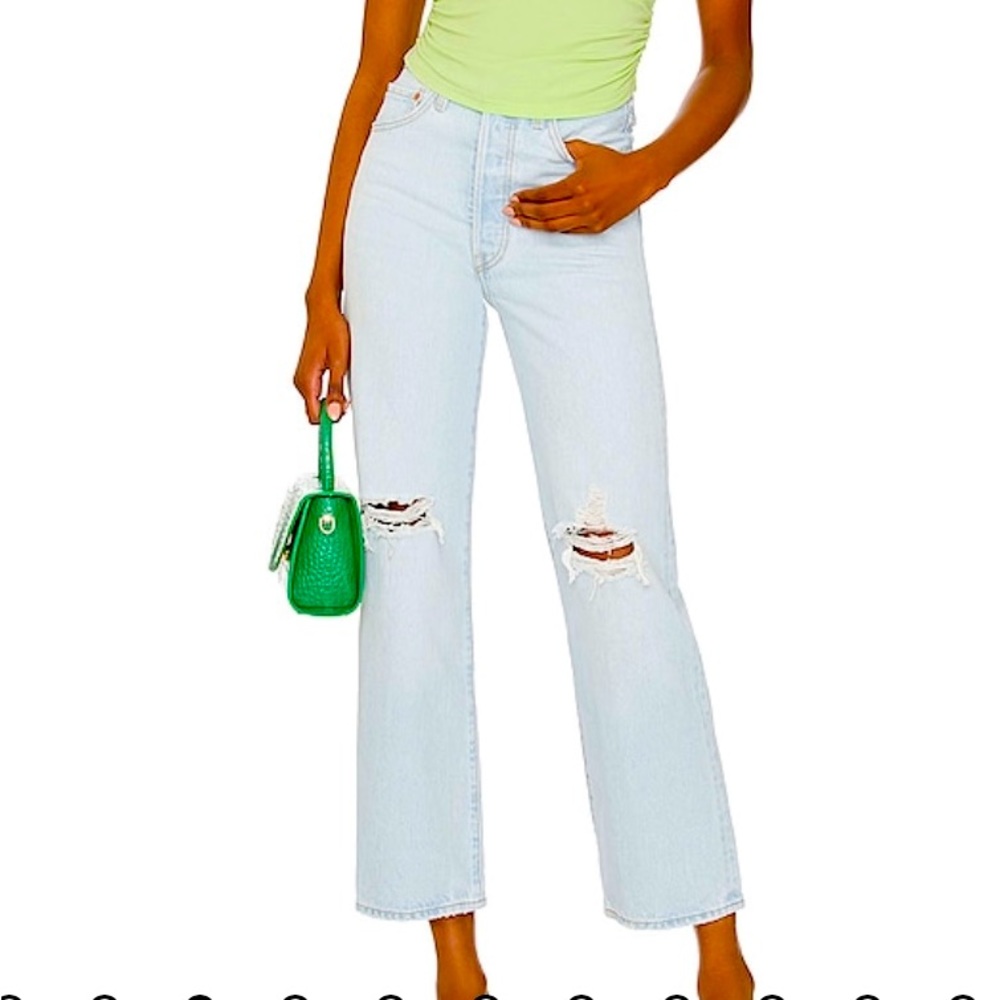 LEVI Rib Cage Ankle size 27, wash Ojai up